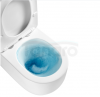 INVENA Podwieszana miska WC Korfu z cichym systemem spłukiwania (QFS) i deską wolnooapdającą CE-95-001-L